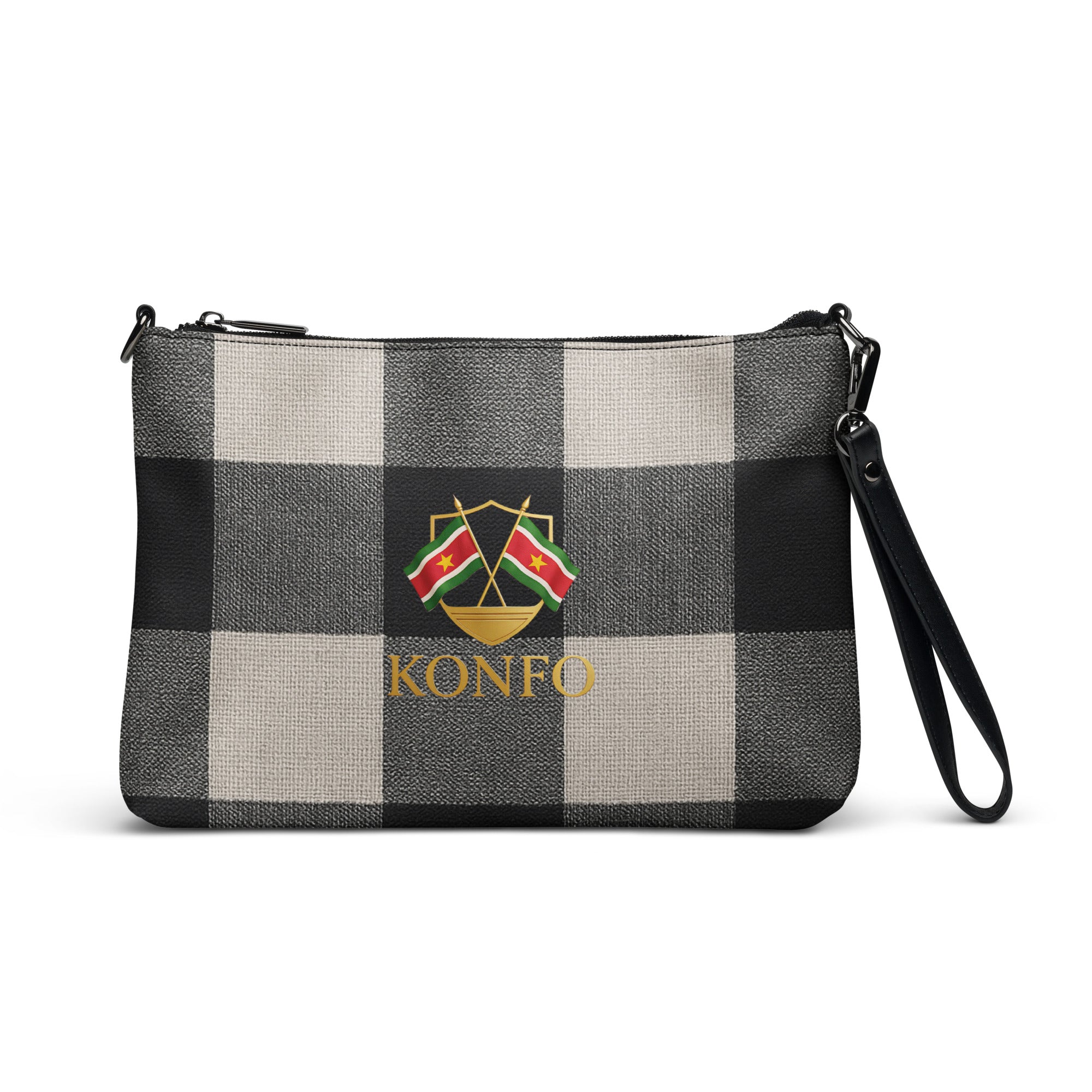 Konfo Black Plaid