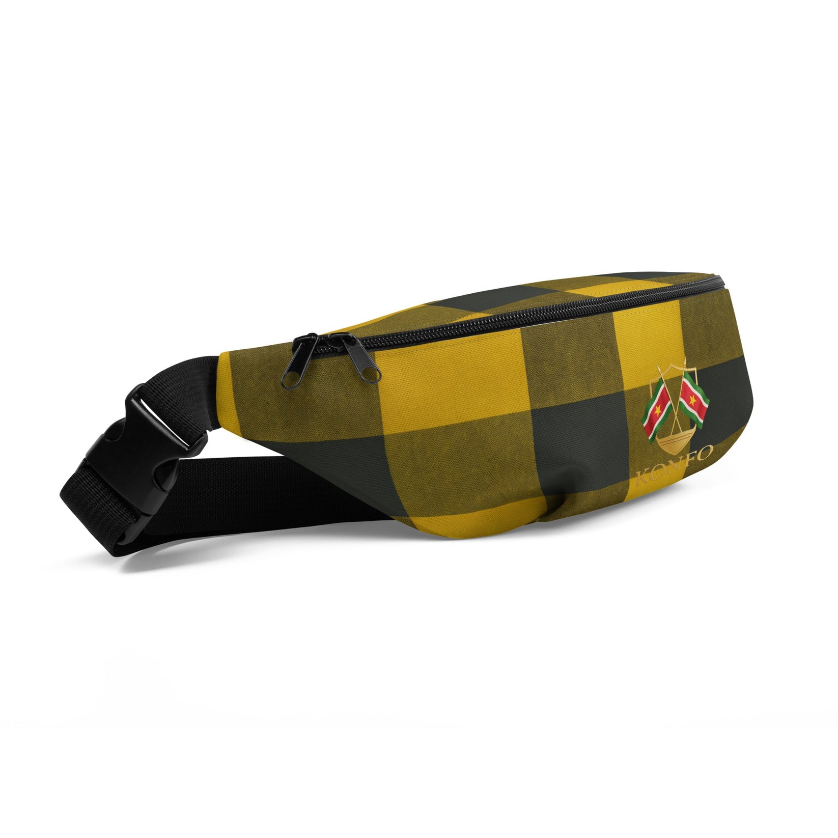 Konfo Yellow Plaid (Fanny Pack)