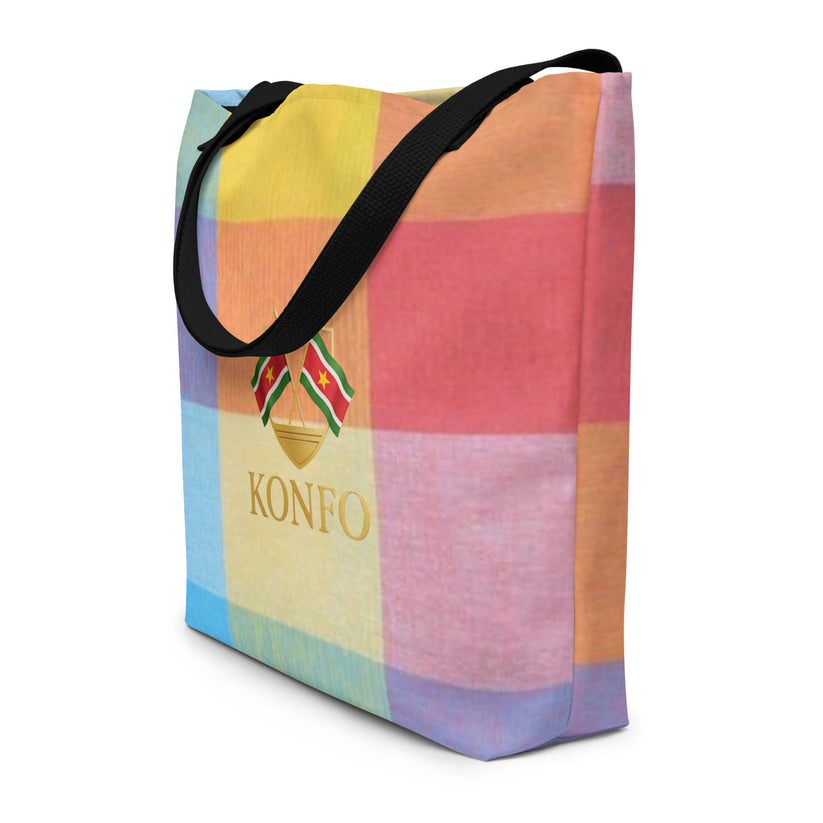Konfo Multicolor Pastel (Tote Bag Large)
