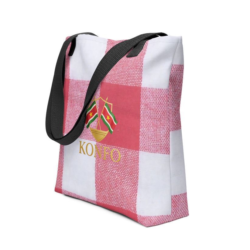 Konfo Red Check (Tote Bag)