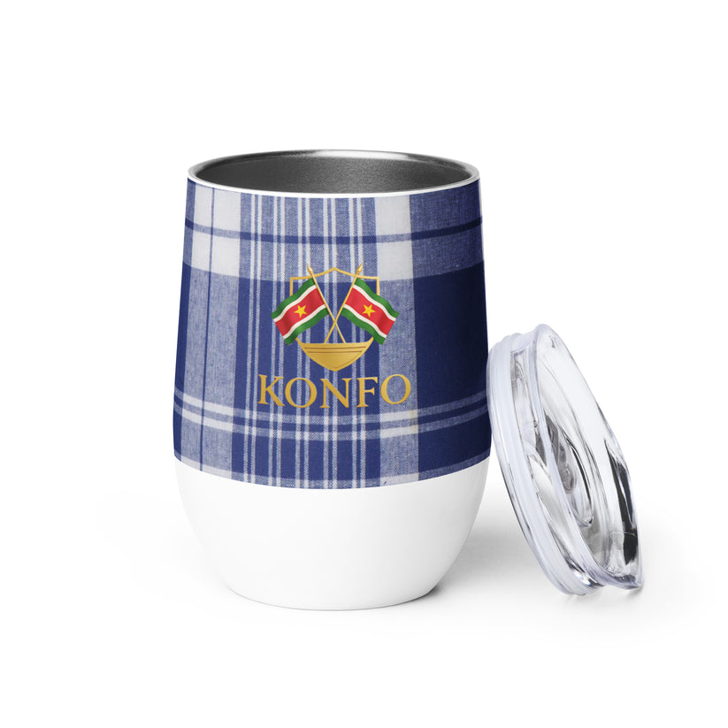 Konfo Blue Plaid (Tumbler)