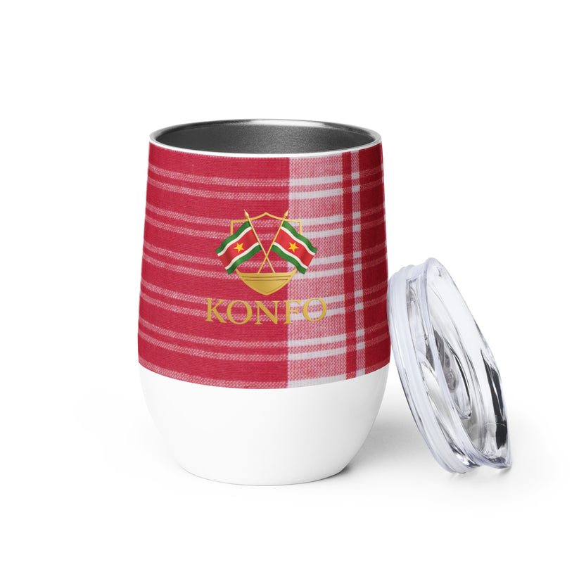 Konfo Red Plaid (Tumbler)