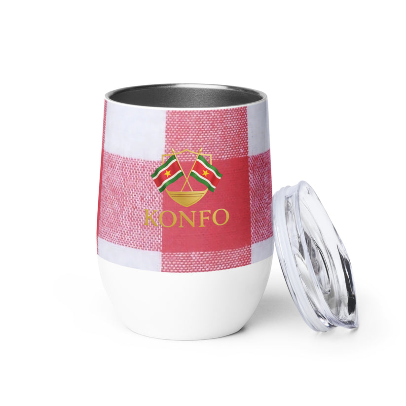 Konfo Red Check (Tumbler)